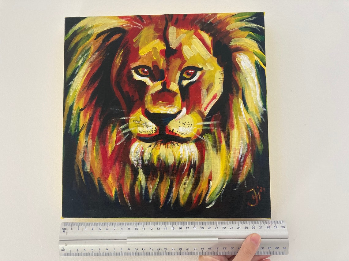 Löwen Bilder auf Leinwand: Unleash Your Inner Artist with Majestic Lion Drawings!