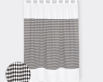 Gardinen. Black and white curtains 135x170
