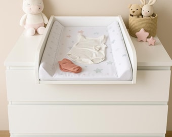 Wickelaufsatz for IKEA Malm 80x100 cm MITTE | 50x70 cm Liegefläche