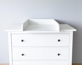 Wickelaufsatz for IKEA Hemnes 108x96 cm, mittig, 50x70 cm Liegefläche