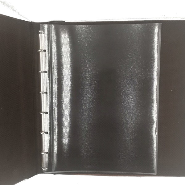 Klarsichthülle für Stammbuch, A5, 4 Stück, original 6-fach Lochung
