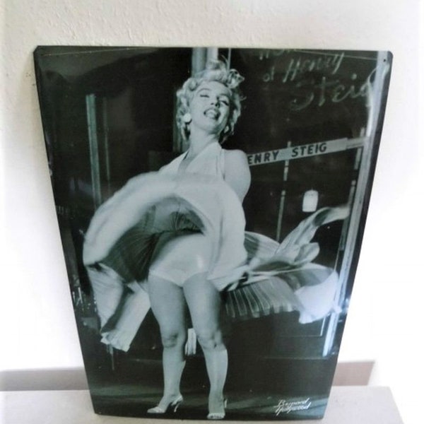 Marilyn Monroe Nostalgie Blechschild 40x60cm Hollywood USA Kult Vintage