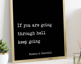 Going Through Hell Etsy