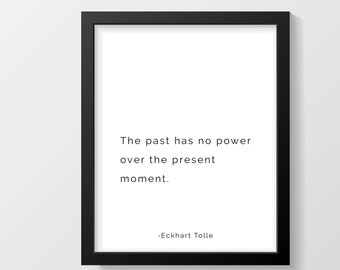 Present Moment Quote Etsy