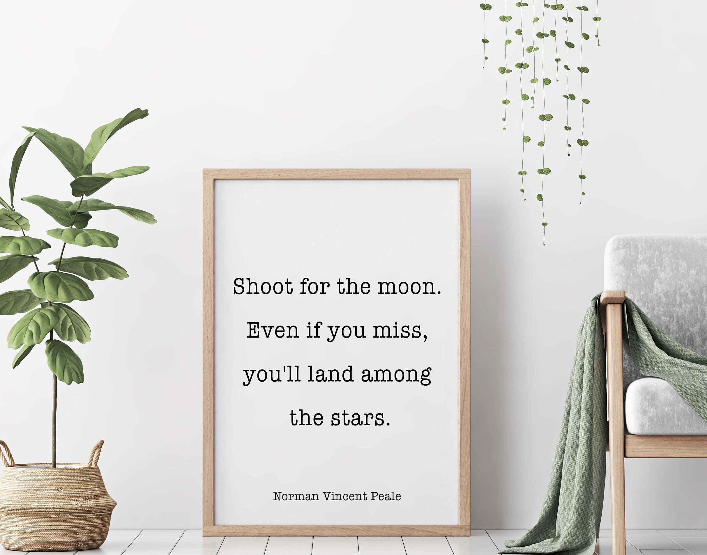 shoot for the moon quote author