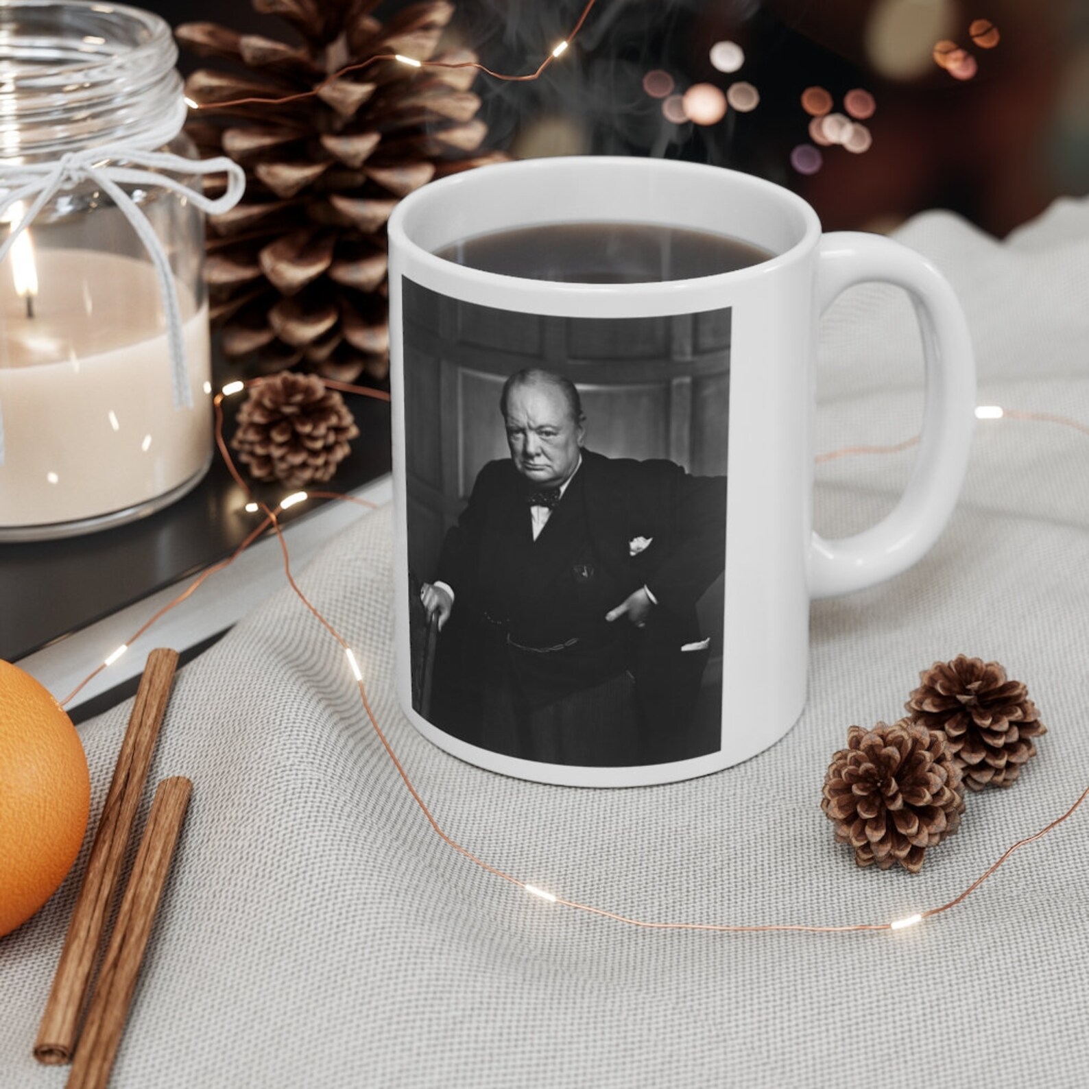 Winston Churchill Mug Quote Print You Have Enemies Good. Etsy