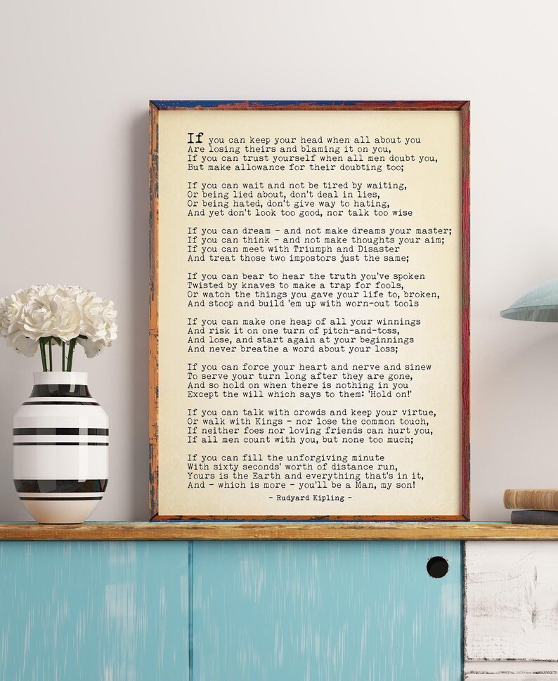 rudyard kipling quotes if rudyard kipling quotes if