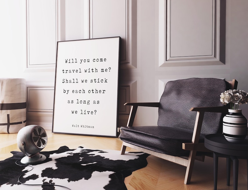 travel quote print gift ideas for mother's day