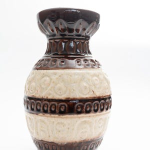 Small Mid-Century West German Vase by Bay Keramik – Vintage Fat Lava Pottery