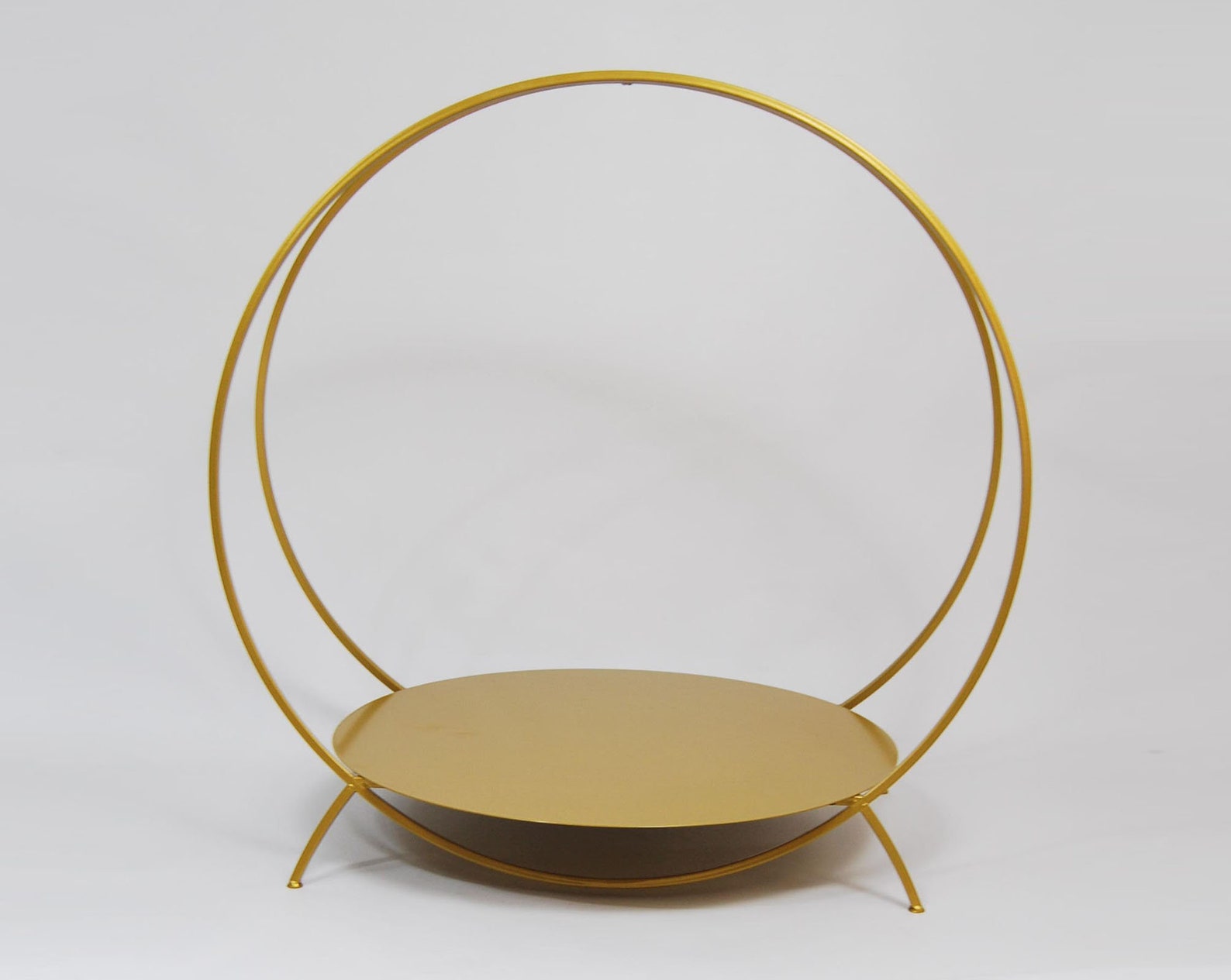 Wedding Сake Hoop Stand 31 Metal Cake Stand Cake Etsy