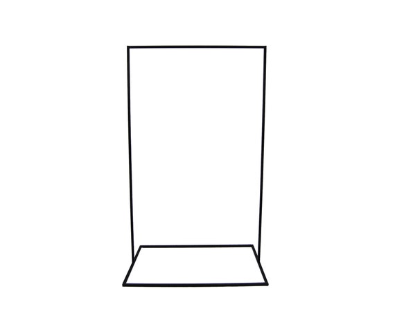 Welcome Sign Stand 5'x3', Wedding Entrance Sign Stand, Metal Sign Stand  Frame, Seating Chart Stand