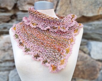 exclusiver Schal aus Baumwolle und Mohair, Loop, Tuch, Halsschmeichler, Lieblingsstück, Wollschal, Stola, einzigartiges Accessoire