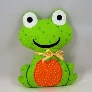 Franz der Frosch, Kuscheltier Bild 4