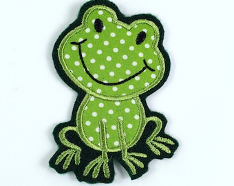 Frog applique, patch