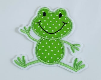 Frog applique, patch