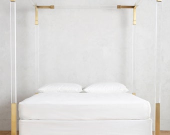 Oscarine lucite bed discount