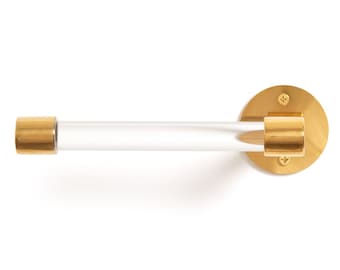 Lucite Toilet Paper Holder