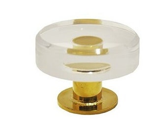 2'5 Bouton Lucite rond