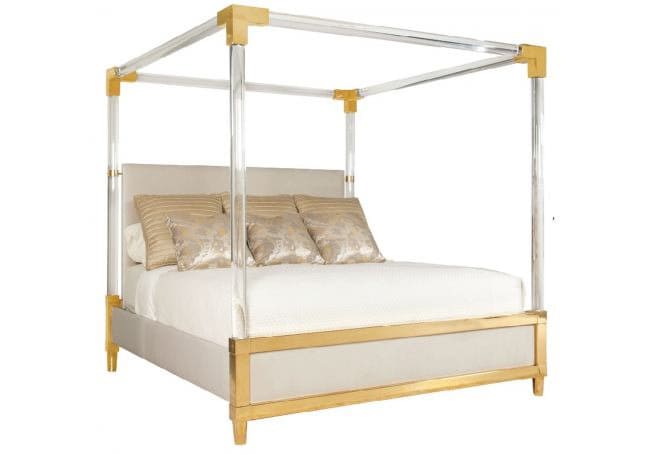Bernhardt acrylic bed deals