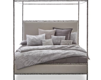 Canopy Upholstered King Bed