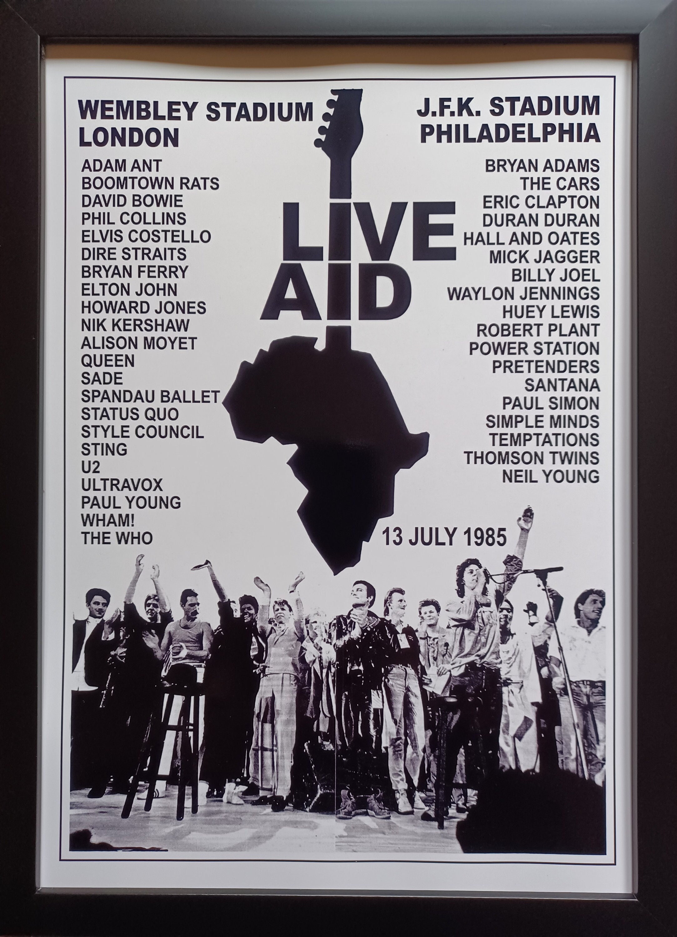 Live Aid 1985 Wembley Stadium & Philadelphia - Souvenir