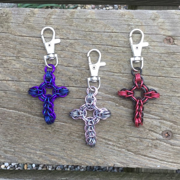 Chainmaille Cross
