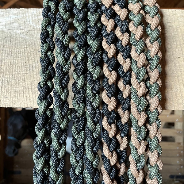 Hand braided Lead Ropes