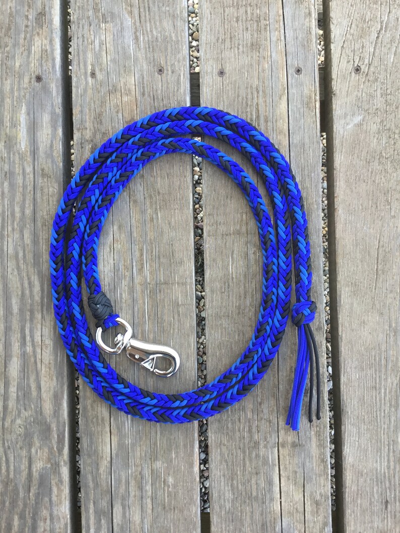Blue Rope Halter/lead Rope Set - Etsy