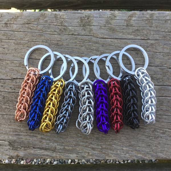 Full Persian Chainmaille Keychain