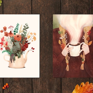 AUTUMN FLOWERS cards