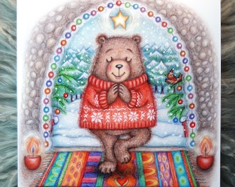 Carte D'anniversaire Yoga, Yogi, Remise En Forme, Méditation Pilates, Namaste, Pleine Conscience, Femme, Fille, Maman, Petite Amie, Carte Pour Elle, Anniversaire De Femme - France