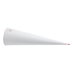 Cono escolar Roth en blanco - 70 cm