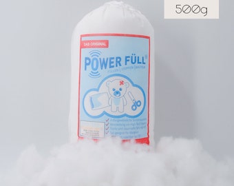 Imbottitura POWER FILLING Ovatta 500 g | Certificato Oeko-Tex | Lavabile a 95 gradi | Ipoallergenico