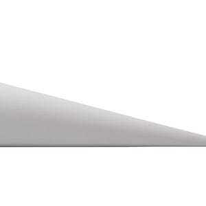 Cono escolar en blanco - 70 cm, blanco