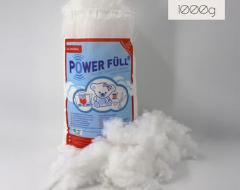 Rembourrage POWER FILLING 1000 g | Certifié Oeko-Tex | Lavable à 95 degrés | Hypoallergénique