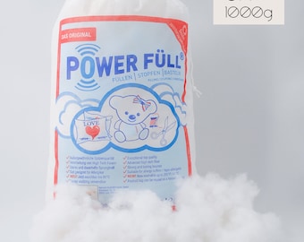 Power Füll Füllwatte 3kg 3X 1KG 3KG Ökotex antiallergisch waschbar 95°C hochflauschig Kissenfüllung Bastelwatte Füllmaterial Stopfmaterial