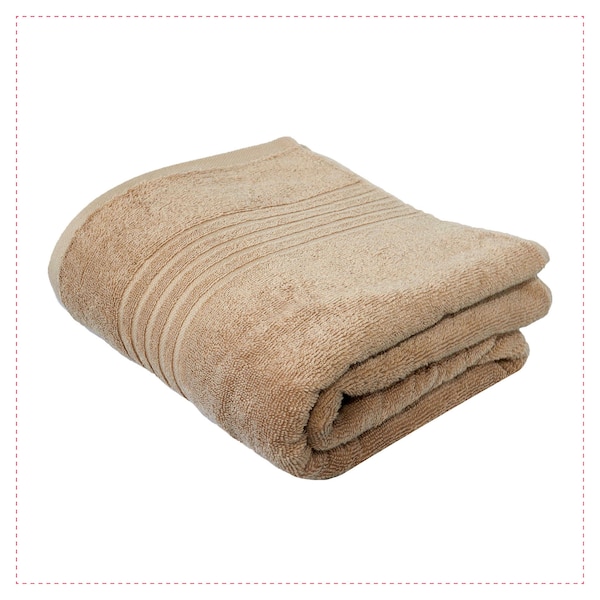 GLAESERhomestyle serviette de bain | Serviettes de bain 100% coton lot de 3 | Serviettes éponge très absorbantes | Serviette agréablement douce et moelleuse