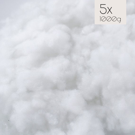 POWER FILL éco | 1000 G De Coton De Remplissage Durable | Blanc