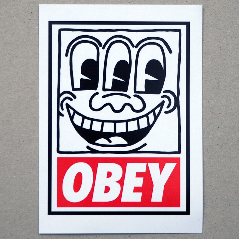 Shepard Fairey Obey Etsy