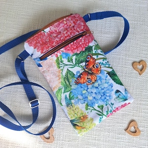 Borsa a tracolla, borsa per cellulare, piccola borsa a tracolla colorata