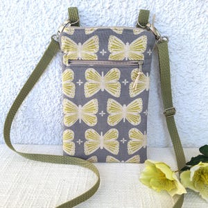 Borsa a tracolla borsa per cellulare piccola borsa a tracolla farfalle