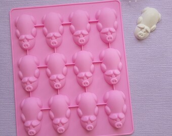 Silicone mold "(lucky) pig"