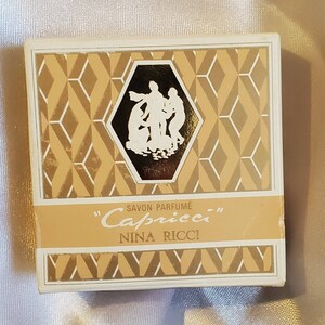 Vintage Nina Ricci perfumed soap Capricci