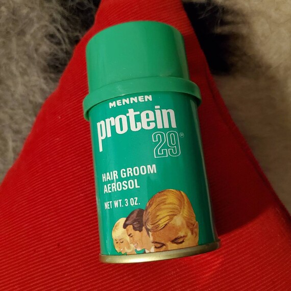 Vintage Mennen Protein 29 Hair Grooming Aerosol Etsy