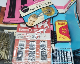 Lot of Vintage Hair Accessories and Pins