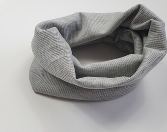 Loop/Scarf "Rib-grey"