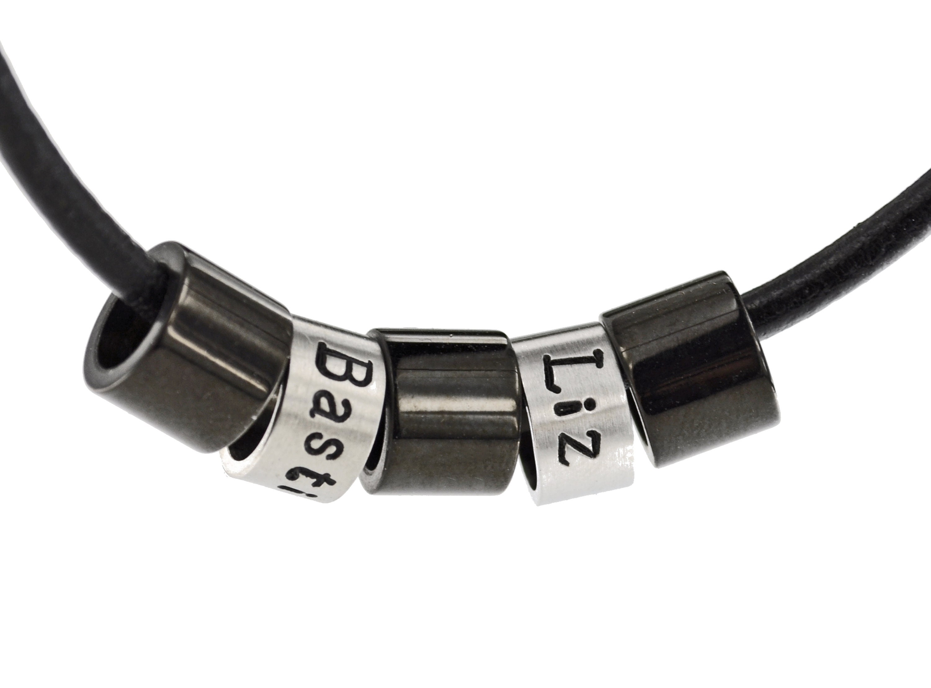 Collana Uomo Fossil In Acciaio Inossidabile E Pelle - Design Classico, Regalo Elegante Per Lui