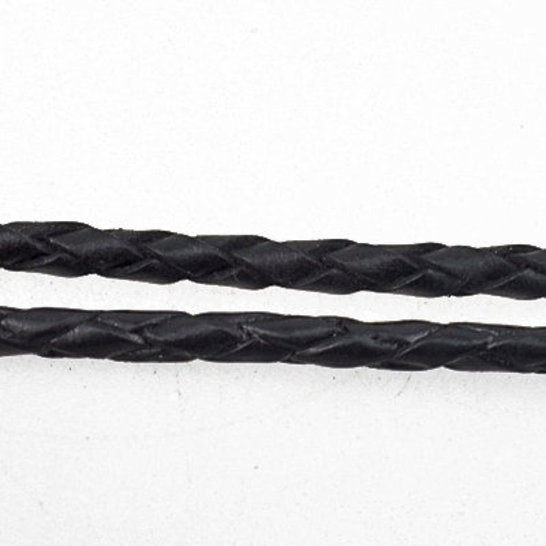Handgefertigte Unikat Namenskette Familienkette mit personalisierten Beads aus Edelstahl und Holz Lederkette 3 mm gef