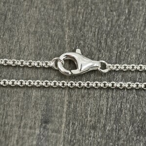 Timbalino handgefertigtes und personalisiertes Silber Medaillon mit Halskette und Herzanhänger Bild 6