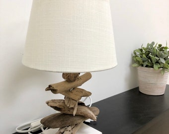 Our bestseller - unique table lamp made of driftwood